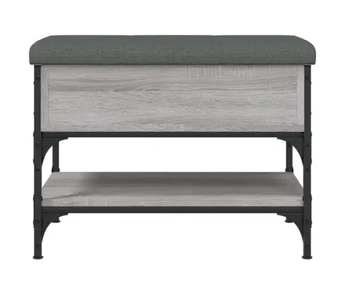 Apavu Skapītis, Pelēks, 62X42X45 Cm, Inženierijas Koks Vidaxl