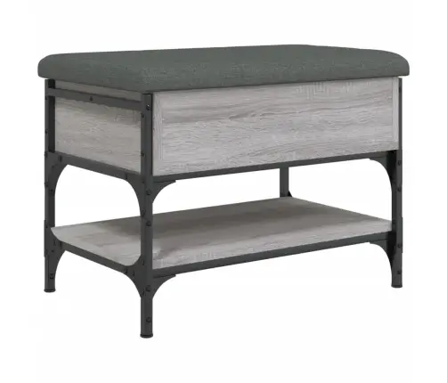 Apavu Skapītis, Pelēks, 62X42X45 Cm, Inženierijas Koks Vidaxl