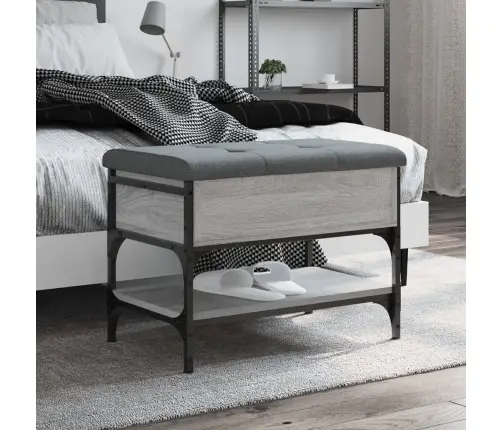 Apavu Skapītis, Pelēks, 62X42X45 Cm, Inženierijas Koks Vidaxl