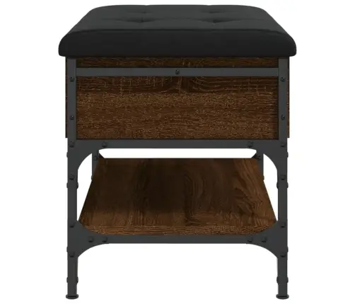 Batų Suoliukas, Rudas Ąžuolo, 62X42X45cm Apdirbta Mediena