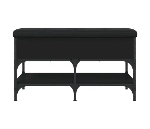 Apavu Skapītis, Melns, 82X42X45 Cm, Inženierijas Koks Vidaxl