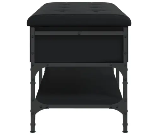 Apavu Skapītis, Melns, 82X42X45 Cm, Inženierijas Koks Vidaxl