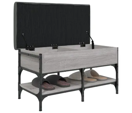 Apavu Skapītis, Pelēks, 82X42X45 Cm, Inženierijas Koks Vidaxl