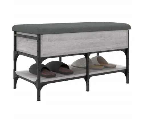 Apavu Skapītis, Pelēks, 82X42X45 Cm, Inženierijas Koks Vidaxl