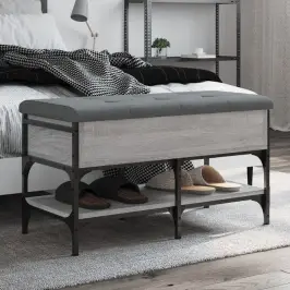 Apavu Skapītis, Pelēks, 82X42X45 Cm, Inženierijas Koks Vidaxl