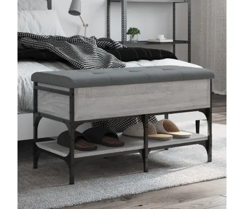 Apavu Skapītis, Pelēks, 82X42X45 Cm, Inženierijas Koks Vidaxl