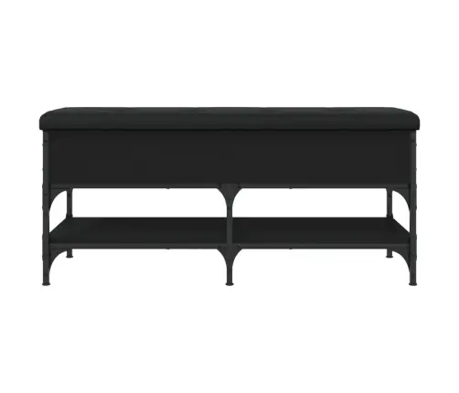 Apavu Skapītis, Melns, 102X42X45 Cm, Inženierijas Koks Vidaxl