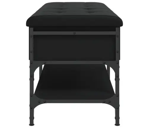 Apavu Skapītis, Melns, 102X42X45 Cm, Inženierijas Koks Vidaxl