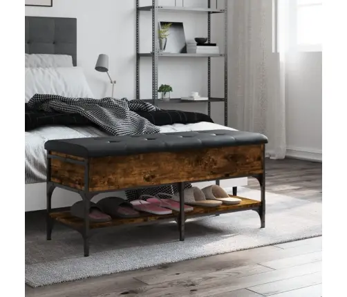 Apavu Skapītis, Koka Krāsa, 102X42X45 Cm, Inženierijas Koks Vidaxl