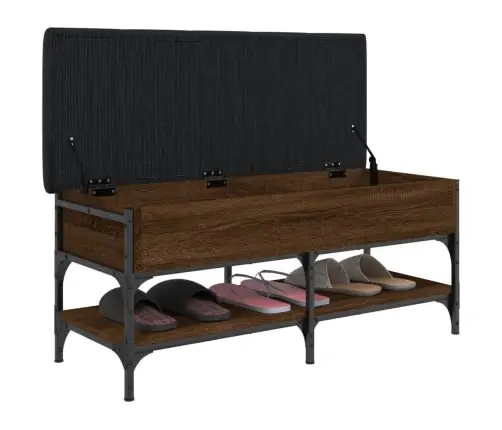 Apavu Skapītis, Brūns, 102X42X45 Cm, Inženierijas Koks Vidaxl