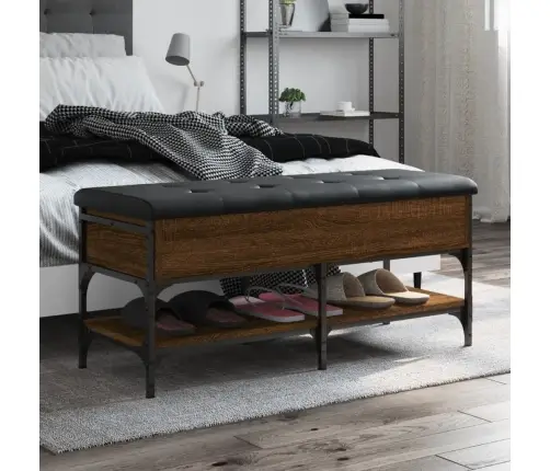 Apavu Skapītis, Brūns, 102X42X45 Cm, Inženierijas Koks Vidaxl