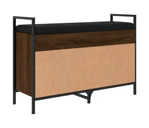 Batų Suoliukas, Rudas Ąžuolo, 85,5X32X57,5cm Apdirbta Mediena