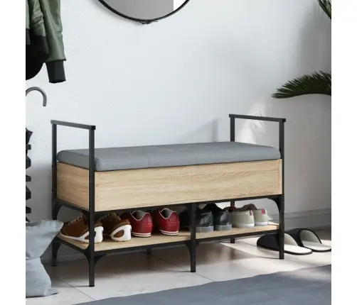 Jalatsipink, Sonoma Tamm, 85,5 X 42 X 57,5 cm Tehispuit