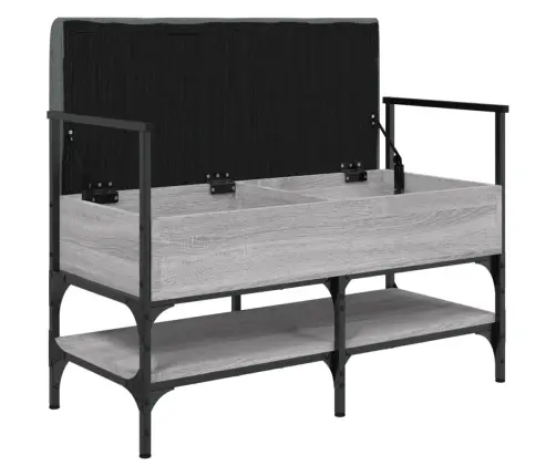 Apavu Skapītis, Pelēks, 85,5X42X57,5 Cm, Inženierijas Koks Vidaxl