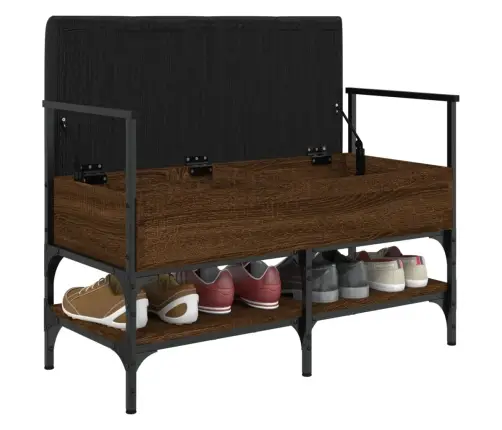 Apavu Skapītis, Brūns, 85,5X42X57,5 Cm, Inženierijas Koks Vidaxl