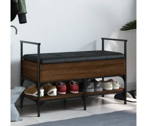 Apavu Skapītis, Brūns, 85,5X42X57,5 Cm, Inženierijas Koks Vidaxl