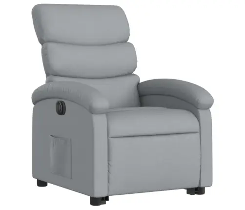 Elektrisks Atpūtas Krēsls Paceļams/Atgāžams Gaiši Pelēks Audums Vidaxl Elektrisks Atpūtas Krēsls Paceļams/Atgāžams Gaiši Pelēks Audums Vidaxl