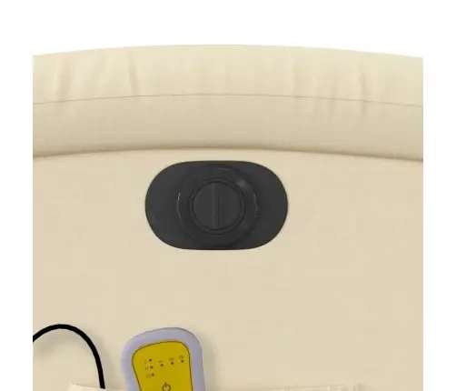 Elektriline Püsti Tõusmist Toetav Massaažitool Kreemjas, Kangas