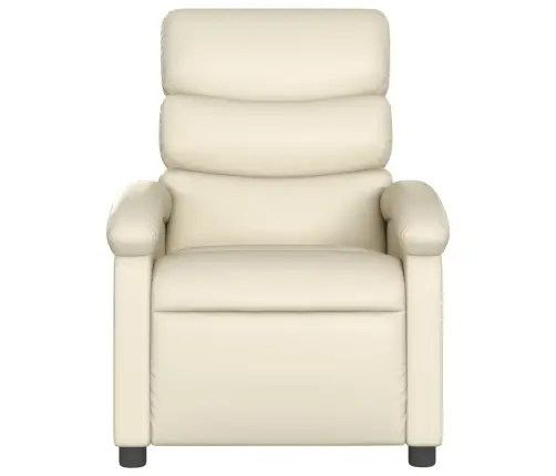 Elektrisks Masāžas Krēsls, Atgāžams, Krēmkrāsas Mākslīgā Āda Vidaxl Elektrisks Masāžas Krēsls, Atgāžams, Krēmkrāsas Mākslīgā Āda Vidaxl