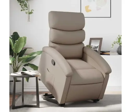 Püstitõusmist Toetav Tugitool, Cappuccino, Kunstnahk