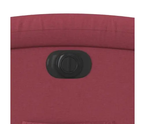 Elektrisks Atpūtas Krēsls, Atgāžams, Vīnsarkans Audums Vidaxl Elektrisks Atpūtas Krēsls, Atgāžams, Vīnsarkans Audums Vidaxl