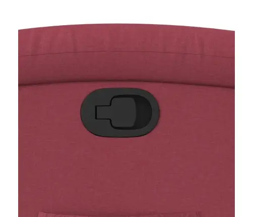 Atsistojantis Atlošiamas Krėslas, Vyno Raudonas, Audinys