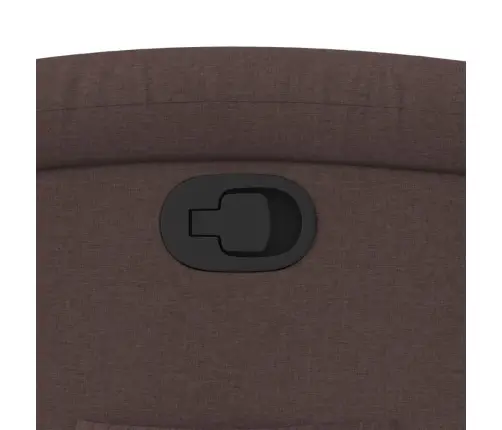 Püsti Tõusmist Toetav Tugitool, Tumepruun, Kangas