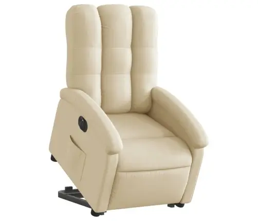 Elektriline Püstitõusmist Toetav Tugitool, Kreemjas, Kangas