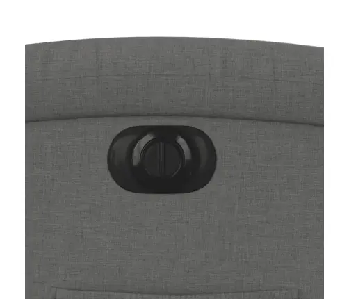 Elektrinis Atlošiamas Krėslas, Tamsiai Pilkos Spalvos, Audinys Elektrinis Atlošiamas Krėslas, Tamsiai Pilkos Spalvos, Audinys