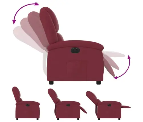 Elektriline Tugitool, Veinipunane, Kangas