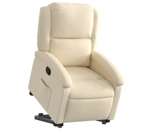 Püsti Tõusmist Toetav Tugitool, Kreemjas, Kangas