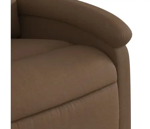 Püsti Tõusmist Toetav Massaažitool, Pruun, Kangas