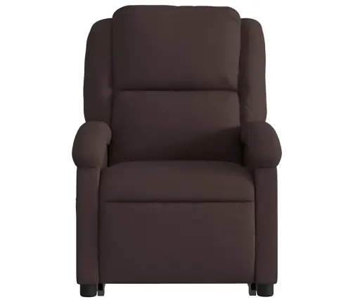 Elektrisks Atpūtas Krēsls, Paceļams/Atgāžams Tumši Brūns Audums Vidaxl Elektrisks Atpūtas Krēsls, Paceļams/Atgāžams Tumši Brūns Audums Vidaxl