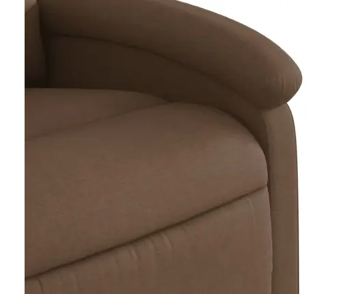 Elektrisks Masāžas Krēsls, Paceļams, Atgāžams, Brūns Audums Vidaxl Elektrisks Masāžas Krēsls, Paceļams, Atgāžams, Brūns Audums Vidaxl