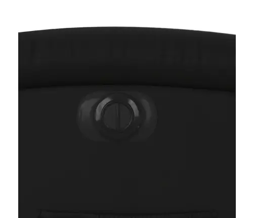 Atpūtas Krēsls, Paceļams, Atgāžams, Melna Mākslīgā Āda Vidaxl