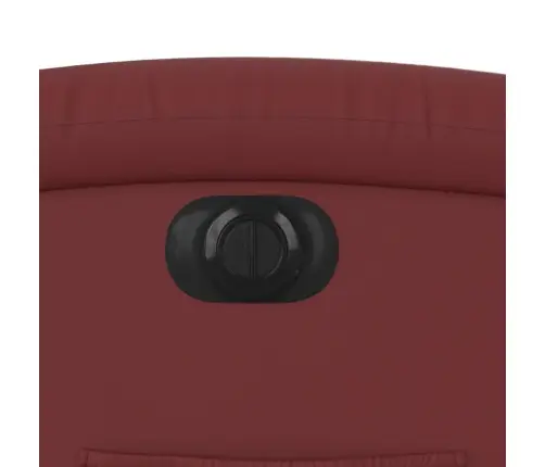 Atsistojantis Elektrinis Krėslas, Raudonojo Vyno, Dirbtinė Oda