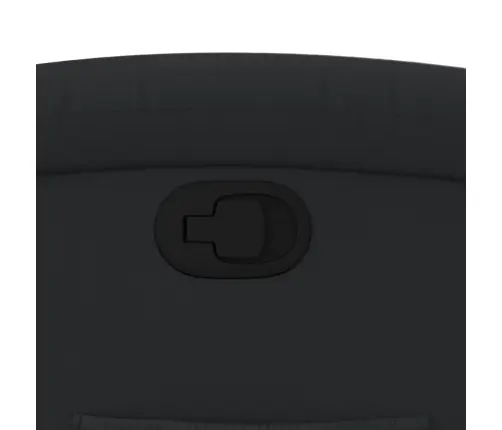 Paceļams Atpūtas Krēsls, Melna Dabīgā Āda Vidaxl