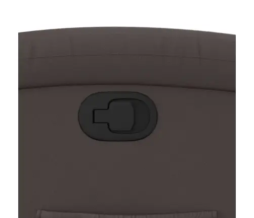 Atsistojantis Atlošiamas Krėslas, Tamsiai Rudas, Tikra Oda