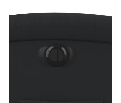 Elektrisks Atpūtas Krēsls, Paceļams, Melna Dabīgā Āda Vidaxl