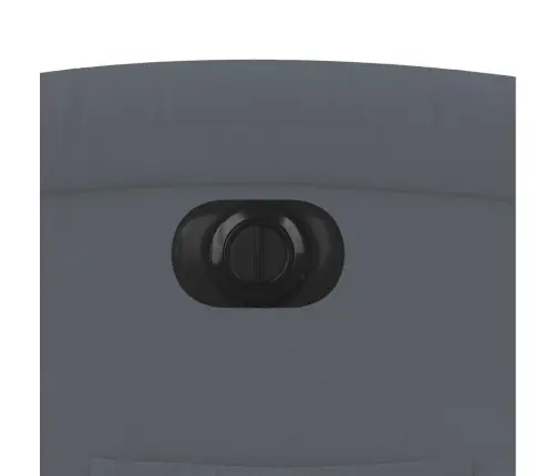 Elektrinis Atlošiamas Krėslas, Tamsiai Pilkos Spalvos, Aksomas