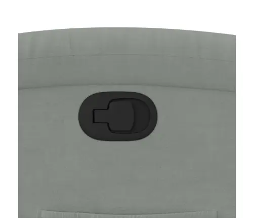 Atpūtas Krēsls, Paceļams, Atgāžams, Gaiši Pelēks Samts Vidaxl