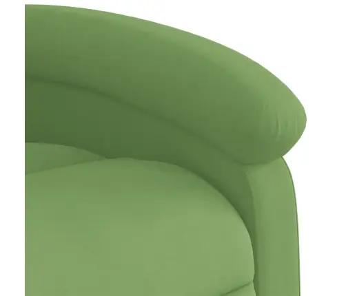 Atsistojantis Atlošiamas Krėslas, Šviesiai Žalias, Aksomas