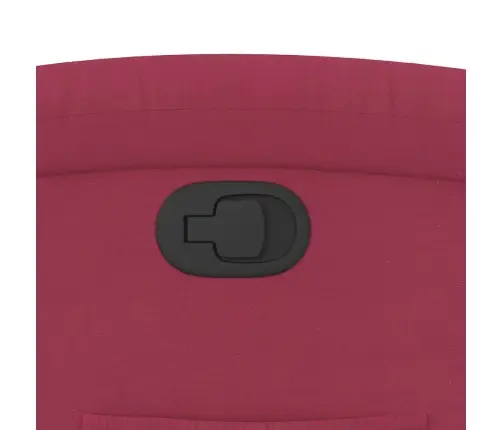 Atpūtas Krēsls, Paceļams, Atgāžams, Vīnsarkans Samts Vidaxl