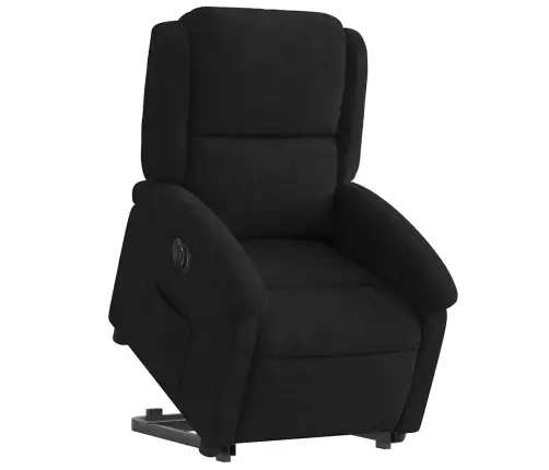 Elektriline Püsti Tõusmist Toetav Tugitool, Must, Samet