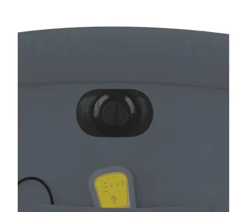 Elektriline Püstitõusmist Toetav Massaažitool, Tumehall, Samet