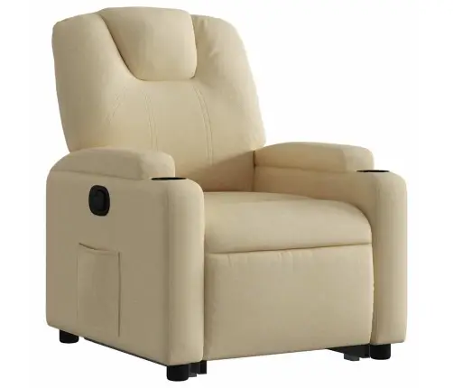 Püsti Tõusmist Toetav Tugitool, Kreemjas, Kangas