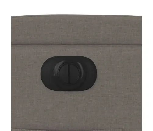 Elektrinis Atsistojantis Atlošiamas Krėslas, Taupe, Audinys