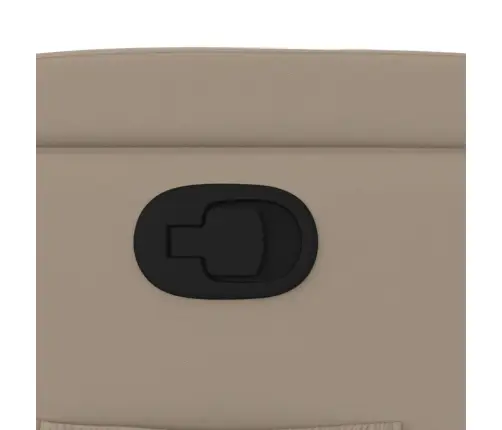 Atpūtas Krēsls, Paceļams, Kapučīno Krāsas Mākslīgā Āda Vidaxl