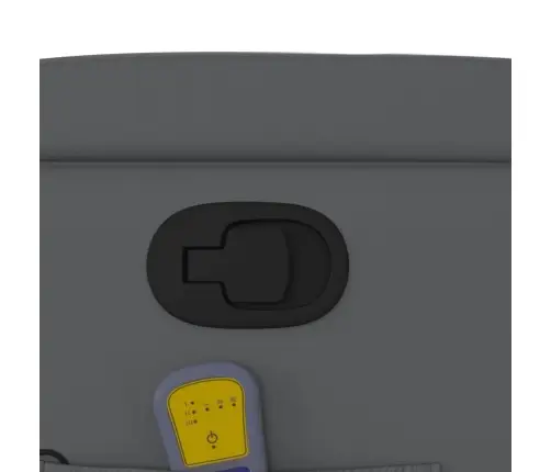 Püstitõusmist Toetav Massaažitool, Hall, Kunstnahk