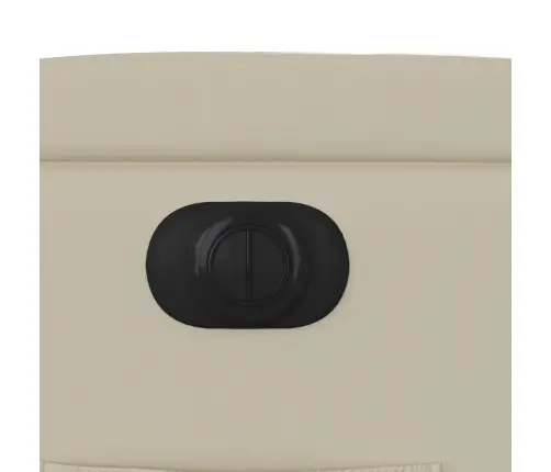 Atsistojantis Elektrinis Krėslas, Kreminis, Dirbtinė Oda